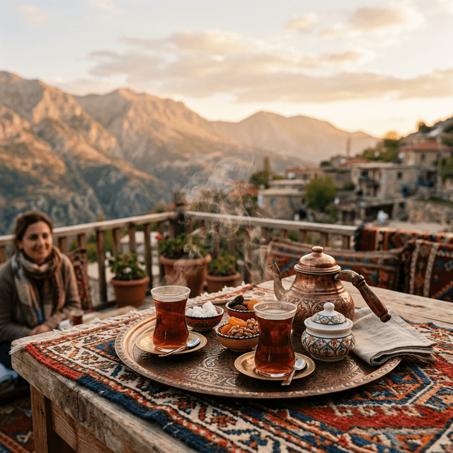 Yörük Çadırı ve Göçebe Çay Keyfi